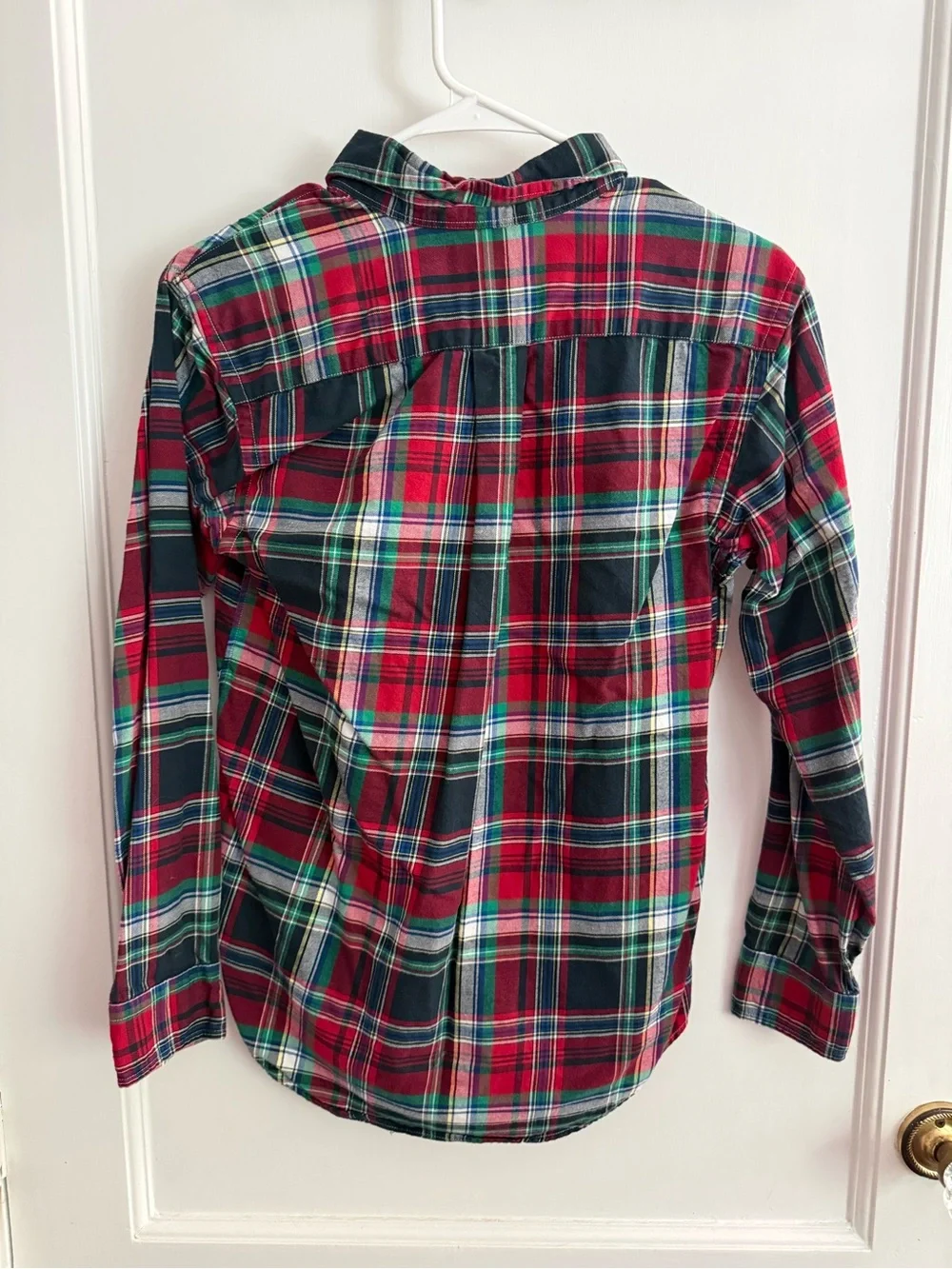 Ralph Lauren Red & Green Plaid Button-Down Shirt